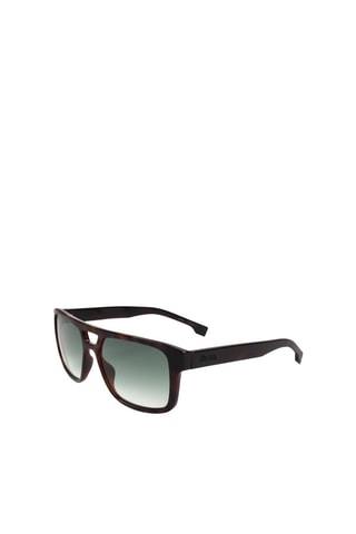 Gafas de sol hombre - Categoría 2 - Hugo Boss - Marrón y verde