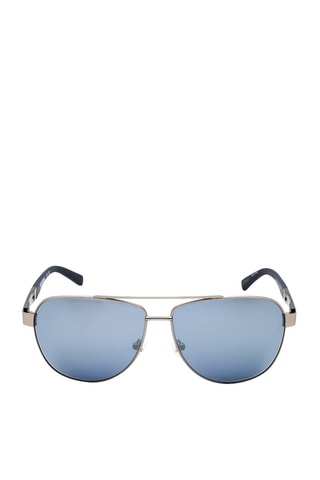 Gafas de sol hombre - Lentes efecto espejo - Categoría 3 - Azul marino