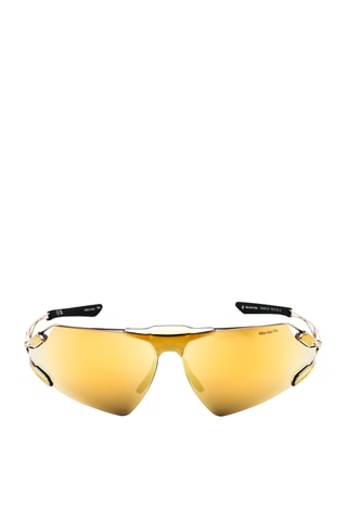 Gafas de sol hombre - Lentes efecto espejo - Categoría 3 - Dorado