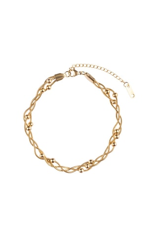 Tobillera - Chapado en oro amarillo