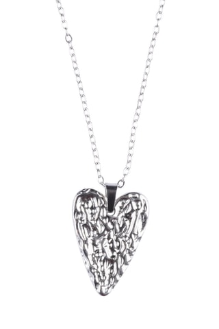 Collar - Chapado en oro blanco