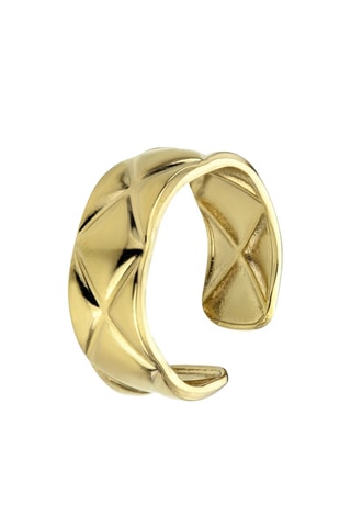 Anillo Eliza - Chapado en oro amarillo