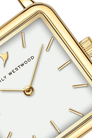 Reloj de cuarzo de acero - Dorado - Emily Westwood