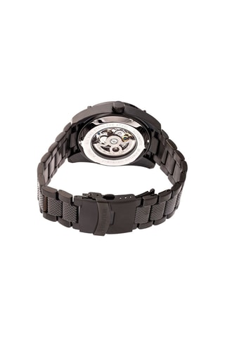 Montre automatique en acier Daniels - Noir