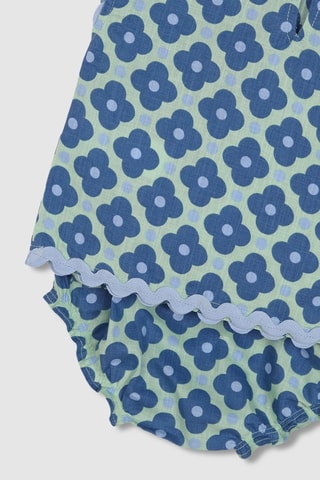 Jurk en Bloomer - Groen