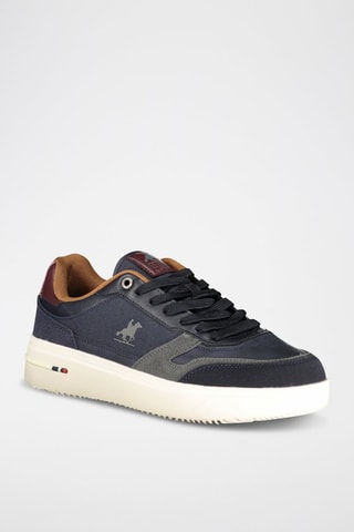 Sneakers - Blauw, grijs en bruin