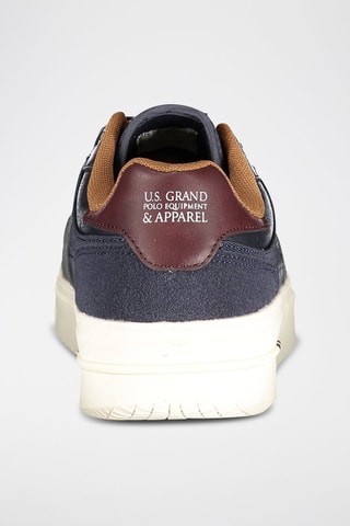 Sneakers - Blauw, grijs en bruin