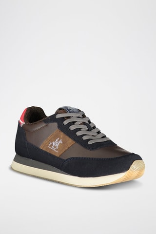 Sneakers - Beige, bruin en zwart