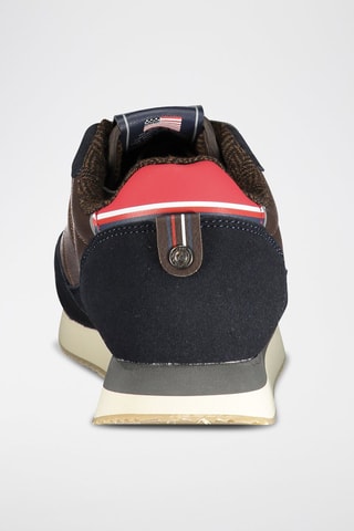 Sneakers - Beige, bruin en zwart