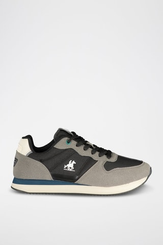 Sneakers - Wit, blauw, grijs en zwart