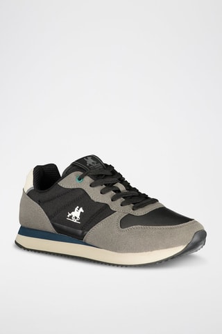 Sneakers - Wit, blauw, grijs en zwart