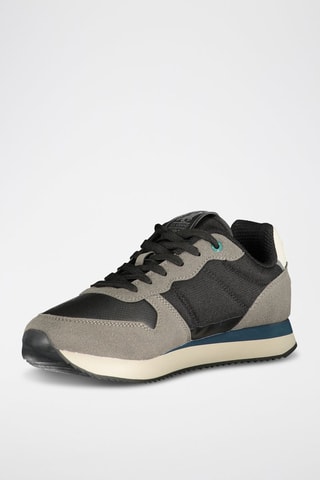Sneakers - Wit, blauw, grijs en zwart