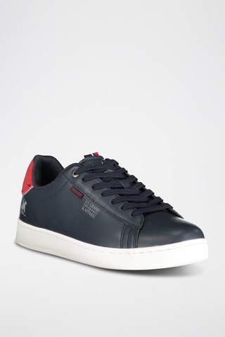 Sneakers - Blauw, grijs en rood