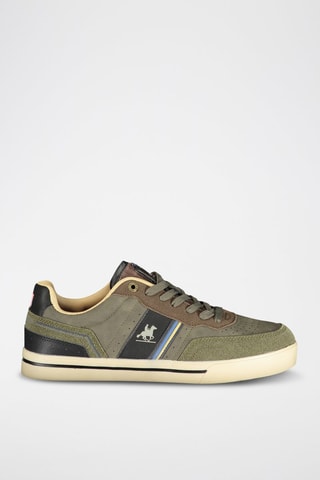Sneakers - Bruin, zwart en groen