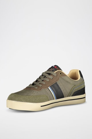 Sneakers - Bruin, zwart en groen