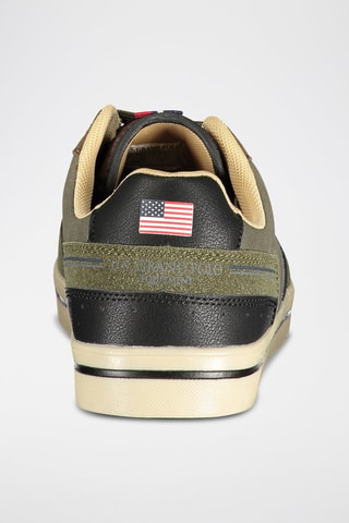 Sneakers - Bruin, zwart en groen