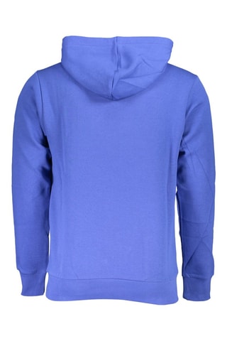 Sudadera con capucha - Negro y azul