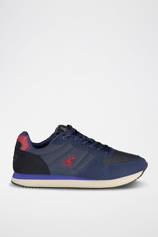 Sneakers - Blauw, zwart en rood