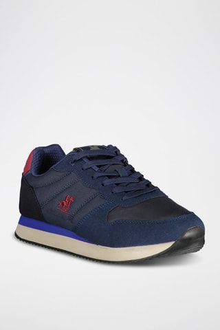 Sneakers - Blauw, zwart en rood
