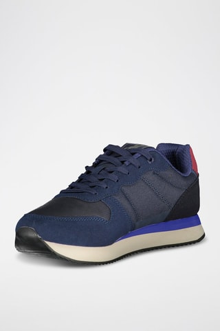Sneakers - Blauw, zwart en rood