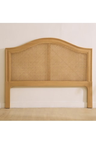 Cabeceira de cama em madeira de sungkai - 190 x 4 x 130 cm