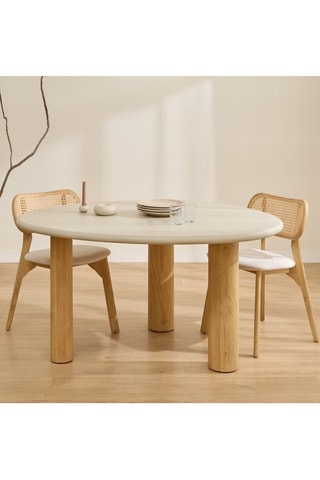 Mesa de jantar - 135 x 76 x 125 cm