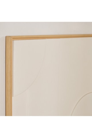 Cabeceira de cama de suspender em madeira de ayous - 190 x 74 x 3,5 cm