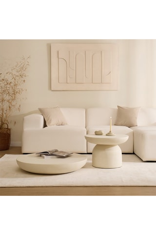 Mesa de centro - 90 x 33 x 90 cm