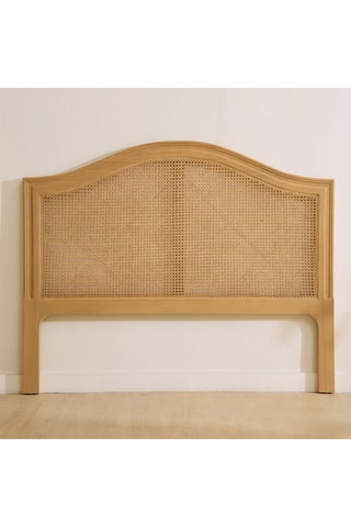 Cabeceira de cama em madeira de sungkai - 105 x 4 x 130 cm
