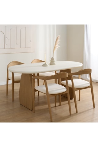 Mesa em madeira de Sungkai - 165 x 75 x 90 cm