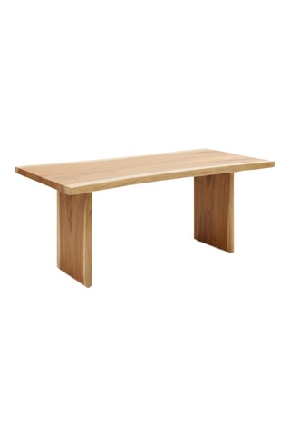 Mesa de refeição em madeira de trembesi - 220 x 90-100 x 77 cm