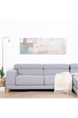 Quadro em madeira de ayous - 50 x 150 cm