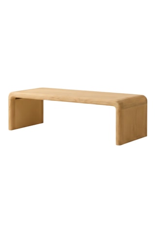 Mesa de centro em madeira de sungkai - 110 x 45 x 33 cm