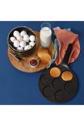 Poêle à pancakes Serenk Fun Cooking Smile - 26 cm