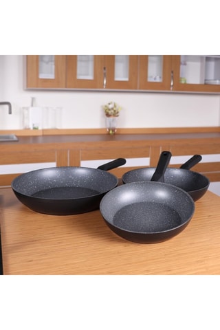 3 poêles à frire Serenk Excellence - 1,3 / 2 / 4,4 l