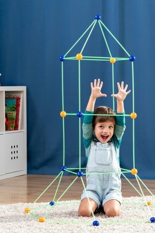Jeu d'échecs de mémoire et kit de construction de forts - Dès 3 ans