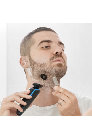 Modèle de rasage de barbe
