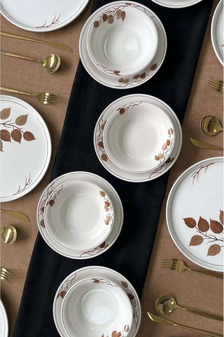 Servizio di piatti in ceramica - 18 pezzi