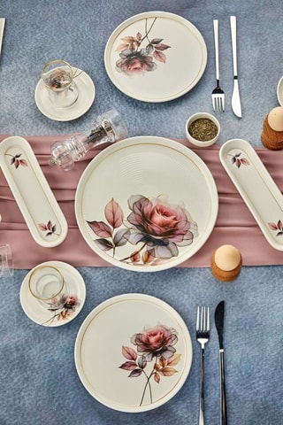 Servizio in ceramica - 21 pezzi