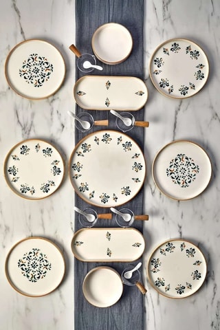 Servizio di piatti in ceramica - 23 pezzi