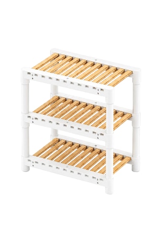 Organizador de cocina de madera - Blanco - 38 x 38 x 21 cm