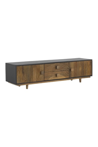 Mueble de TV de madera de mango - 150 x 40 x 38 cm
