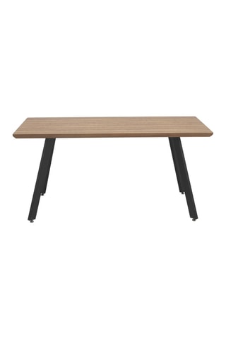 Mesa de comedor - Natural y negro