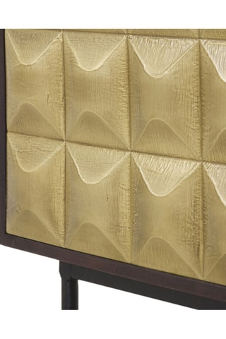 Mueble - Marrón y dorado