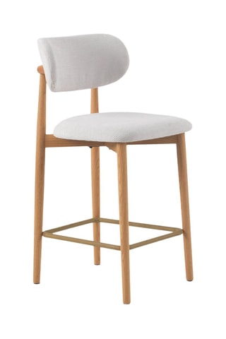 2 taburetes de roble - 46 x 94 x 53 cm