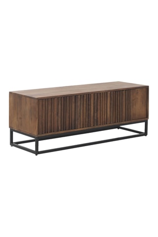 Mueble de TV de madera de mango - 115 x 45 x 40 cm