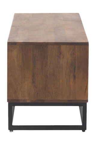 Mueble de TV de madera de mango - 115 x 45 x 40 cm