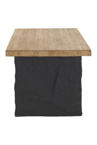 Mesa de comedor - Natural y negro