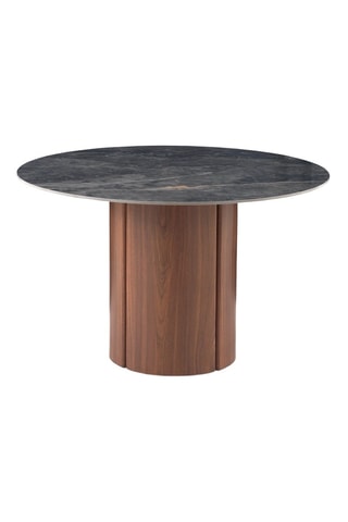 Mesa de comedor de cerámica - 120 x 75 x 120 cm