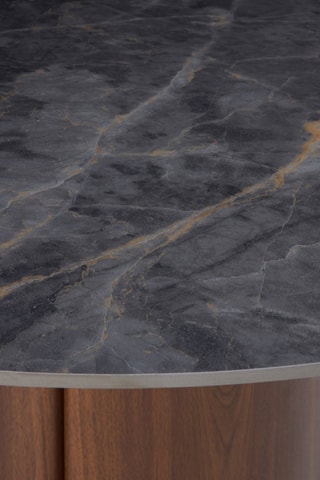 Mesa de comedor de cerámica - 120 x 75 x 120 cm